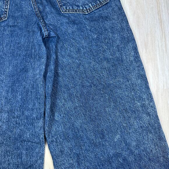 BDG Urban Outfitters A-Wide High Rise Wide Leg Casual Blue Denim Y2K Jeans 31 - Picture 13 of 16